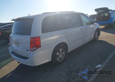 2012 Dodge Grand Caravan Sxt from USA, damaged, VIN 2C4RDGCG9CR165682